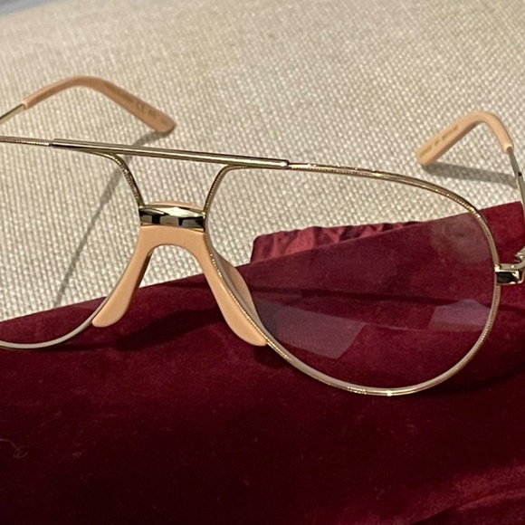 SOLD BNWT Ladies Gucci Eyeglasses Aviator-style- - Picture 8 of 16